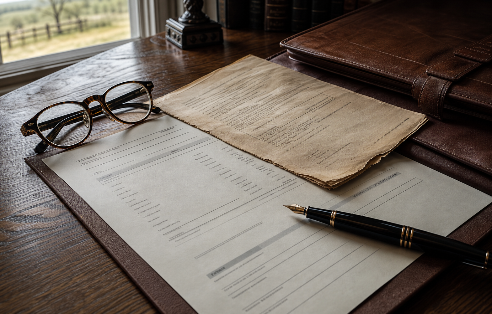 Mineral deed and royalty documents Mineral deed and royalty documents